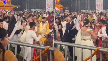 Navratri 2023: People Dressed in 'Nun' Costume Play Garba With the Crowd, Hilarious Videos Go Viral
