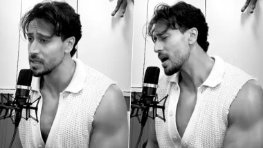 Tiger Shroff Serenades Fans With 'Apna Bana Le' Song From Bhediya To Express Gratitude for Ganapath Success, Kriti Sanon and Varun Dhawan React (Watch Video)