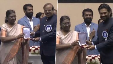 National Film Awards 2023: R Madhavan and Producer Varghese Moolan Bag Best Feature Film Award for Rocketry: The Nambi Effect (Watch Video)