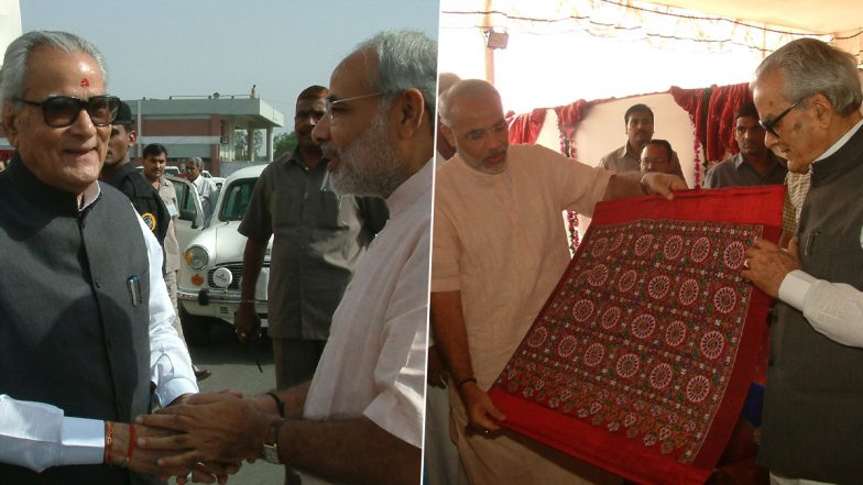 Bhairon Singh Shekhawat Birth Anniversary 2023: PM Narendra Modi Pays Tribute to Former Vice President on His 100th Birth Anniversary (See Pics)