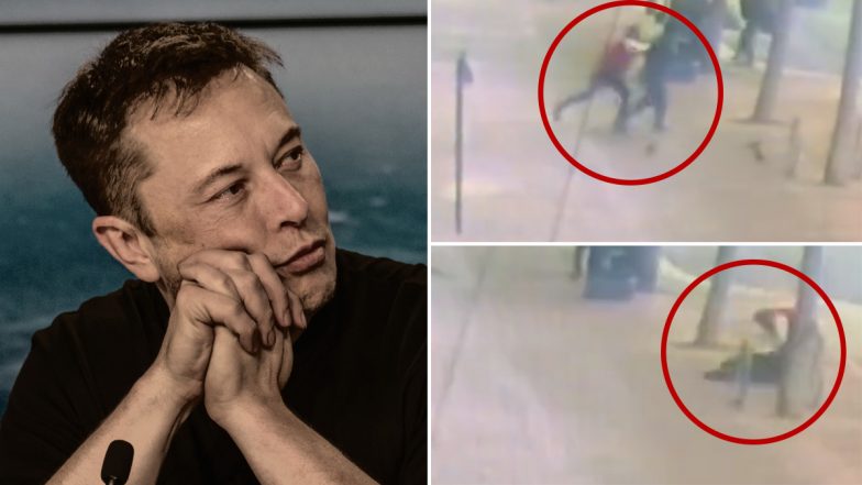 'Need to Put Homicidal Maniacs in Prison': Elon Musk Expresses Concern After Three People Stabbed, One Assaulted Outside X Headquarters in San Francisco (Watch Video)