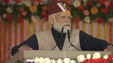 PM Narendra Modi Unveils Projects of Over Rs 4000 Crore in Uttarakhand, Says India Achieving New Heights of Success