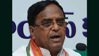 Ponnala Laxmaiah Resigns From Congress: Senior Leader Quits Party, Likely To Join Bharat Rashtra Samithi Ahead of Telangana Assembly Elections