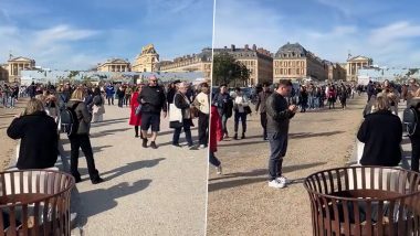 Palace of Versailles Receives Bomb Threat Again! France Evacuates Former Royal Residence for Second Time in Four Days for Security Reasons (Watch Video)