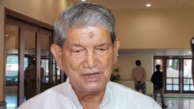 Harish Rawat Meets With Road Accident: Former Uttarakhand CM Suffers Chest Injury After His Car Hits Divider