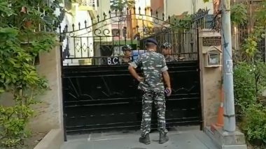 ED Searches Residence of West Bengal Minister Jyotipriya Mallick at Salt Lake in Kolkata in Corruption Case (Watch Video)