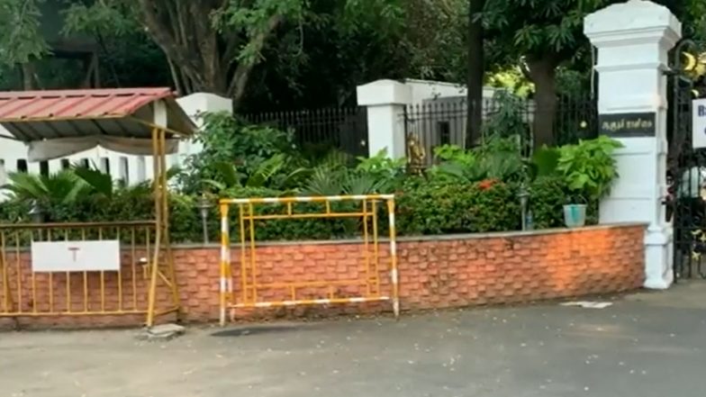 Tamil Nadu: ‘Petrol Bomb’ Hurled Outside Raj Bhavan’s Main Gate, Police Rule Out Security Lapse