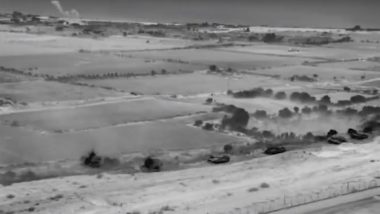 Israel-Hamas War: IDF Infantry Hits Several Tanks, Hamas Outposts Inside Gaza Strip, Ground Assault Imminent (Watch Video)