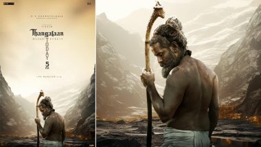 Thangalaan: Release Date of Chiyaan Vikram’s Upcoming Tamil Actioner To Be Announced Today at This Time! (Check Poster)