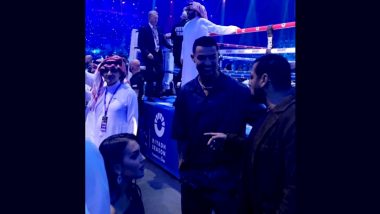 Cristiano Ronaldo Did NOT Ignore Salman Khan at Riyadh Boxing Event and This Pic is Proof!