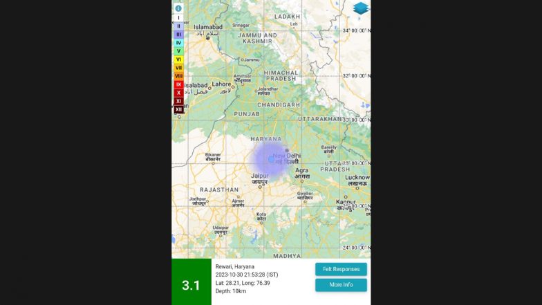 Earthquake in Haryana: Quake of Magnitude 3.1 on the Richter Scale hits Jhajjar