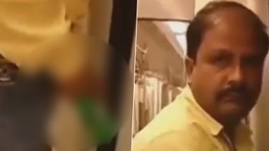 Delhi Metro Urination Video: Man Caught on Camera Urinating Inside Train Compartment