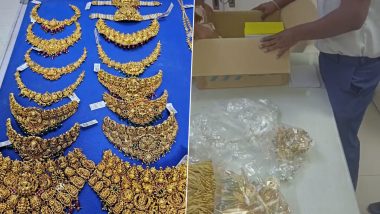 Telangana: Police Seize Gold and Silver Worth Over Rs 10 Crore in Miyapur During Election Code Vehicle Check (See Pics and Video)