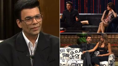 Koffee With Karan 8: Ranveer Singh Leaves Internet in Splits After Fans Discover Him Describing First Meetings With Anushka Sharma and Deepika Padukone in Same Words (Watch Video)