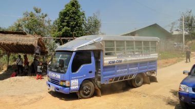 Israel-Hamas War: First Batch of Aid Trucks Carrying Food, Water and Medicines Enter Gaza From Egypt's Rafah