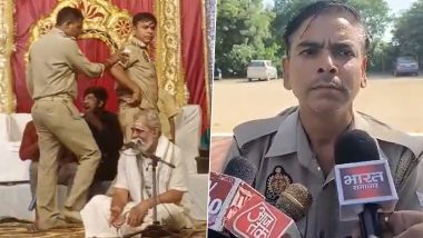 'Lost My Cool After I Saw Ravan Abducting Goddess Sita': GRP Constable Disrupts Ramleela Event in Agra, Forced to Leave From Stage (Watch Video)