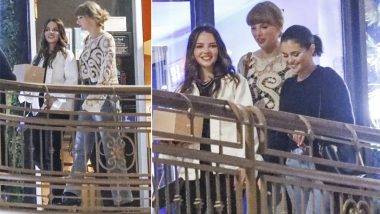 Taylor Swift Chills With Pals Selena Gomez and Zoë Kravitz in West Hollywood; Check Out Their Stylish Pics!