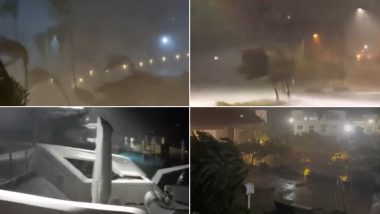 Hurricane Otis in Mexico: Strong Winds, Heavy Rains Lash Acapulco and Guerrero as 'Catastrophic' Category 5 Storm Nears; Terrifying Videos Surface