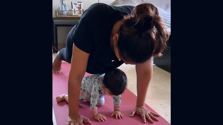 Bipasha Basu Has a ‘Happy Realisation’ of Having No More ‘Me Time’ for Herself All Thanks to Lil Daughter Devi (Check Her Adorable Post)