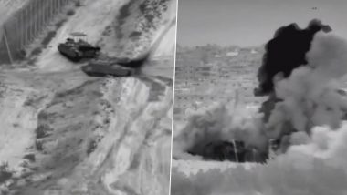 Israel-Hamas War: Israeli Forces, Including Tanks, Enter Gaza to Target 'Terrorist Cells and Anti-Tank Missile Launch Posts', IDF Shares Video of Operation