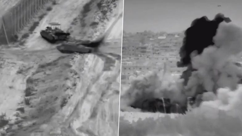 Israel-Hamas War: Israeli Forces, Including Tanks, Enter Gaza to Target 'Terrorist Cells and Anti-Tank Missile Launch Posts', IDF Shares Video of Operation