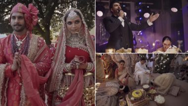 Koffee With Karan 8: Deepika Padukone and Ranveer Singh Unveil Emotional Wedding Video and Love Story, Karan Johar Tears Up and Admits He’s Lonely (Watch Videos)