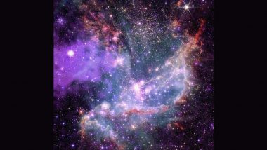 NASA Shares Mesmerising Visual of Star Cluster NGC 346 Located 200,000 Light Years Away From Earth (See Pic)