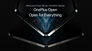 OnePlus Open Can Be Folded 1 Million Times, Equivalent To 10 Years of Usage: OnePlus COO Kinder Liu