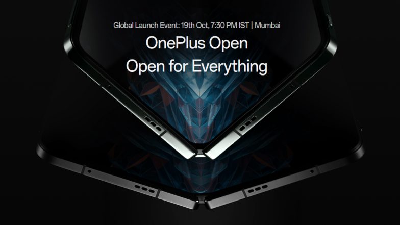 OnePlus Open Launch Confirmed on October 19: Check Expected Features, Specifications and Price of New OnePlus Foldable Smartphone