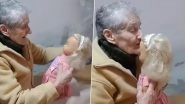 Granddaughter Gifts a Doll to Her Grandma Which She Was Not Able to Afford in Her Childhood, Emotional Videos Goes Viral