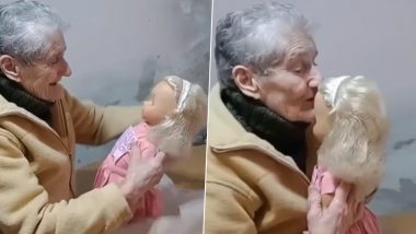 Granddaughter Gifts a Doll to Her Grandma Which She Was Not Able to Afford in Her Childhood, Emotional Videos Goes Viral