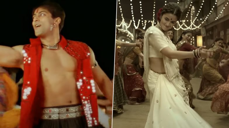 Navratri 2023 Songs' Playlist: From Salman Khan’s ‘Dhol Baje’ to Alia Bhatt’s ‘Dholida’ – Bollywood Songs Perfect for Your Garba Night (Watch Videos)