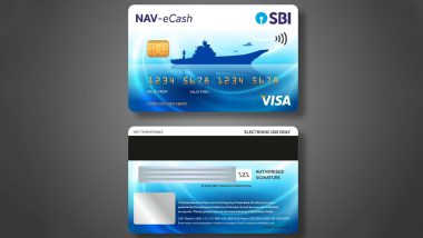 NAV-eCash Card: Indian Navy and SBI Launch Unique e-Cash Card Which Can Work in Online and Offline Mode, Know Features and Benefits