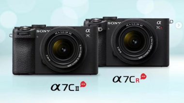 Sony Alpha 7CR, Sony 7C II Launched in India: Check Image Sensor, Specifications, Price and Availability of Sony's New Full-Frame Interchangeable Lens Cameras