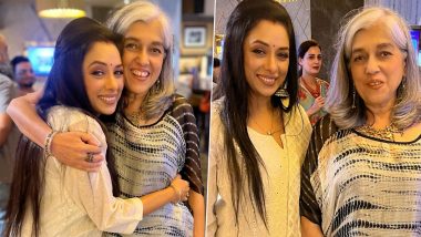 Sarabhai vs Sarabhai Reunion! Rupali Ganguly Meets Ratna Pathak Shah, Turns Her ‘Mummy Jee’ Mode On! (Check Photos)