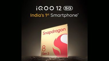 iQOO 12, iQOO 12 Pro To Be Launched in India Soon With Snapdragon 8 Gen 3 Processor: Check Expected Specifications, Features and Price Details Ahead of Launch