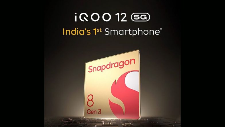 iQOO 12 5G To Be First Smartphone To Launch With Snapdragon 8 Gen 3 in India: Check Expected Specifications, Launch and Other Details