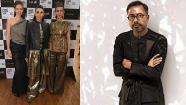 Lakme Fashion Week 2023: Karisma Kapoor, Kalki Koechlin, and Saba Azad Grace the Ramp for Designer Sanjay Garg (View Pics and Video)