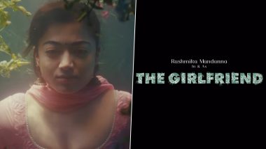 The Girlfriend: Rashmika Mandanna Teases Her Next Telugu Film As ‘Unique’ Love Story (Watch Video)