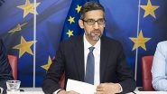 Google CEO Sundar Pichai To Testify In 'US vs Google Anti-Trust Case' on October 30 and Share His Side of Story About Google's Search