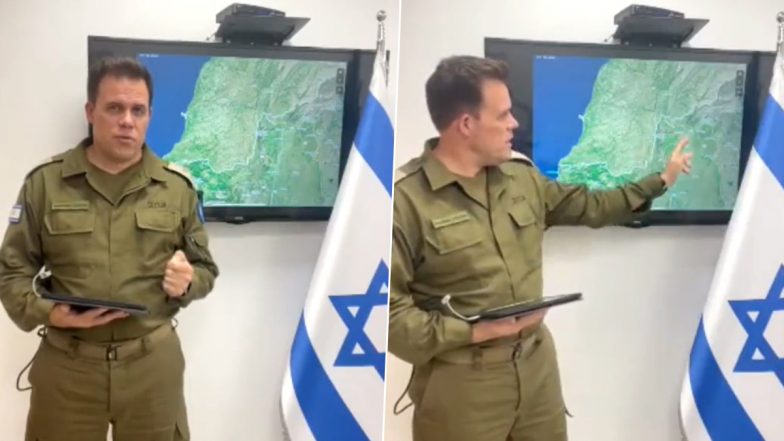 Israel-Hamas War: 'Hezbollah Is Aggressive, It Is Dragging Lebanese Into the War', Says IDF Spokesperson Jonathan Conricus (Watch Video)