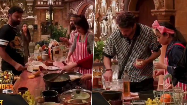 Bigg Boss 17 Promo: Neil, Aishwarya, Isha and Abhishek Clash Over Kitchen Duties As BB Announces 'Three Makkans Will Cook Their Food Separately' (Watch Video)