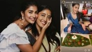 Pooja Hegde Celebrates Dussehra With Mom&rsquo;s Home-Cooked Feast, Calls Her Mother 'Best Chef in the World' (View Pic)