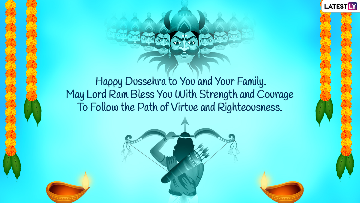 Dussehra 2023 Greetings and Ram Ravan Yudh Pics WhatsApp DP and Status