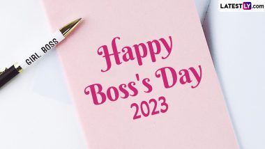 National Boss's Day 2023 Date: Know the History and Significance of the US Observance That Highlights the Hard Work and Dedication of Bosses
