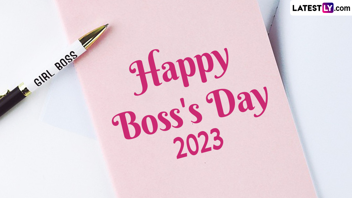 National Boss's Day 2023 Images & HD Wallpapers for Free Download