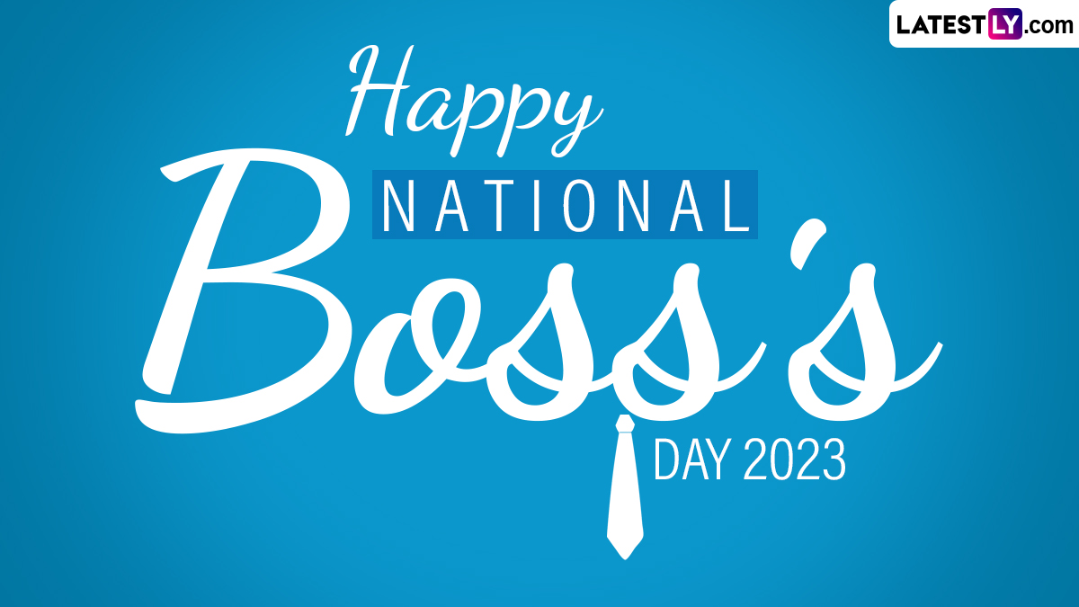 National Boss's Day 2023 Images & HD Wallpapers for Free Download