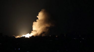 Israel-Hamas War: IDF Airstrikes Continue to Hammer Hamas Targets in Gaza Strip as Israeli Death Toll Rises to 1,200