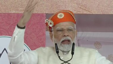 'Disputes Taking Place in Other States Over Water': PM Narendra Modi Recalls Providing Water to Rajasthan During Gujarat CM Tenure