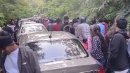 Nandi Hills Traffic Jam Video: Hundreds of Cars and Bikes Choke Routes Leading to Famous Weekend Gateway Near Bengaluru as People Throng Hill Fortress
